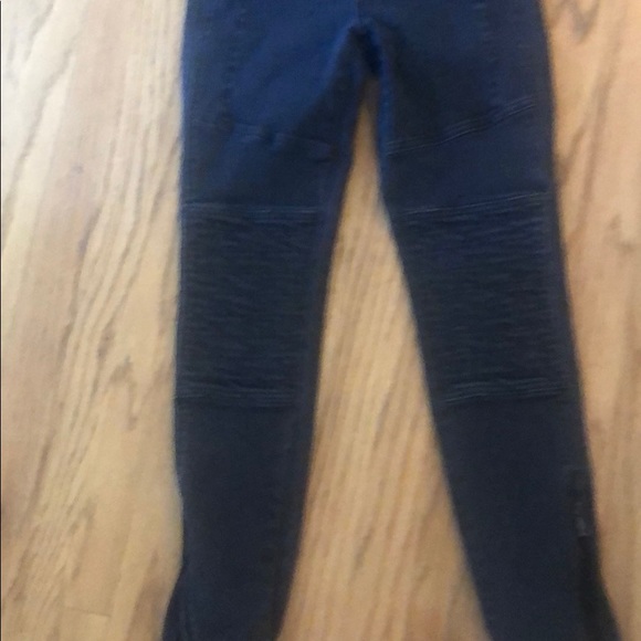 Free People black denim ankle zip jeans so 27 - Picture 1 of 8